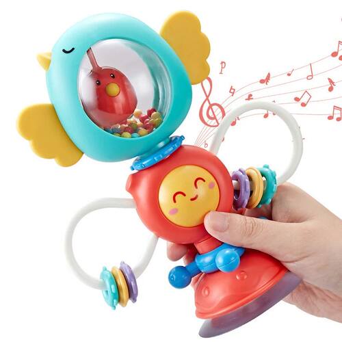Suction Cup Spinner High Chair Baby Toys 6 12 Months Rotatin