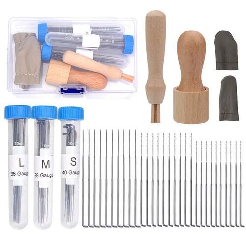 Needle Felting Tools Kit DIY Wool Roving Felting Supplies wi