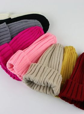 Winter Baby Hat For Kids Warm Knitted Baby Accessories Infan