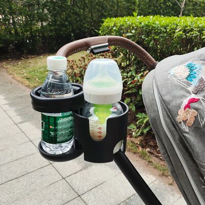 2-in-1 Baby Stroller Rotating Cup Holder Bicycle Water Cup D