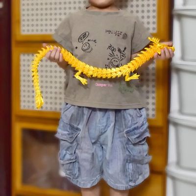 88CM 60CM 3D Printed Gem Dragon Crystal Fidget Toy Rotatable