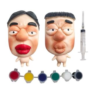 Novelty Stress Relieving Tool Pinch Music Mask Facial E Char
