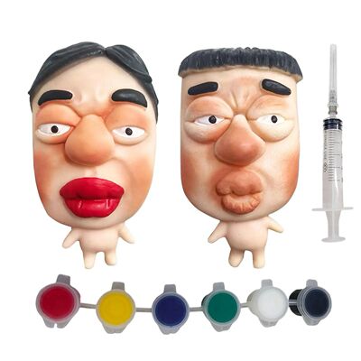 Novelty Stress Relieving Tool Pinch Music Mask Facial E Char