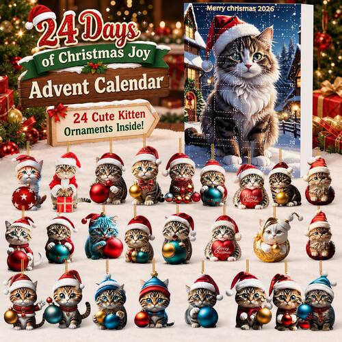 Christmas Surprise Blind Box 24 Days Advent Calendar Cartoon