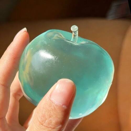Apple Moldable Sss Ball Coconut Oil Squishy Transparent Appl