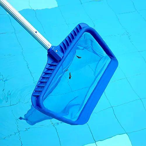 Swimming Pool Leaf Rake Large Capacity Deep Bag Thickened Fr