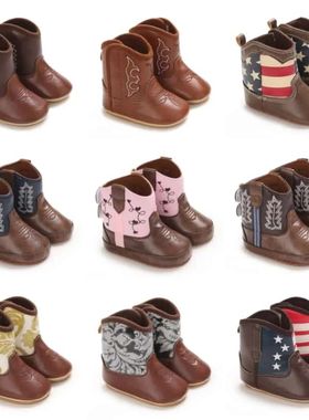 Baby Cowboy Boots - Western Style | Soft soled First Walking
