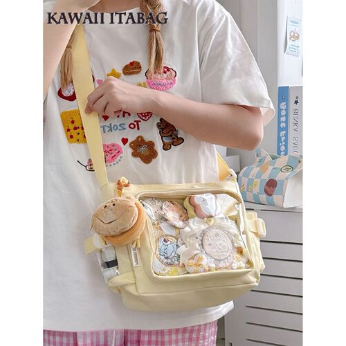 Small Itabag Kawaii Crossbody Bags Simple Basic Style  Girls