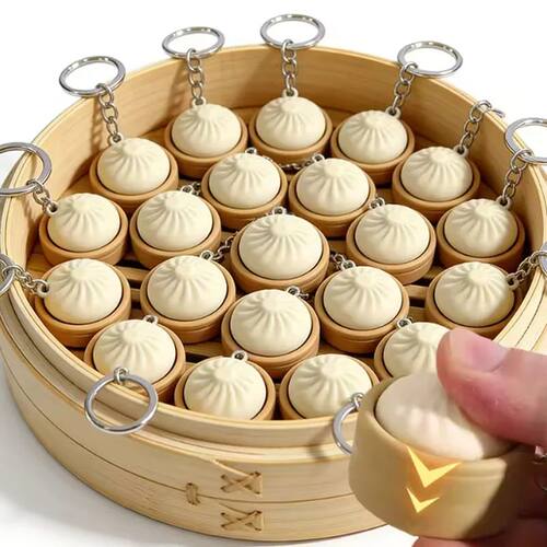 Fidget Dumpling BaoZI Keyboard Decompression Button Finger C