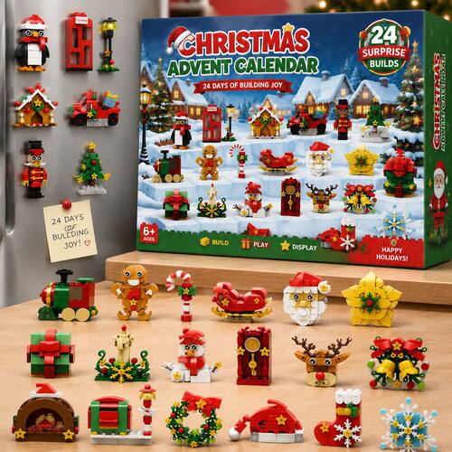 Christmas Christmas Building Blocks Christmas Tree Ocean Din