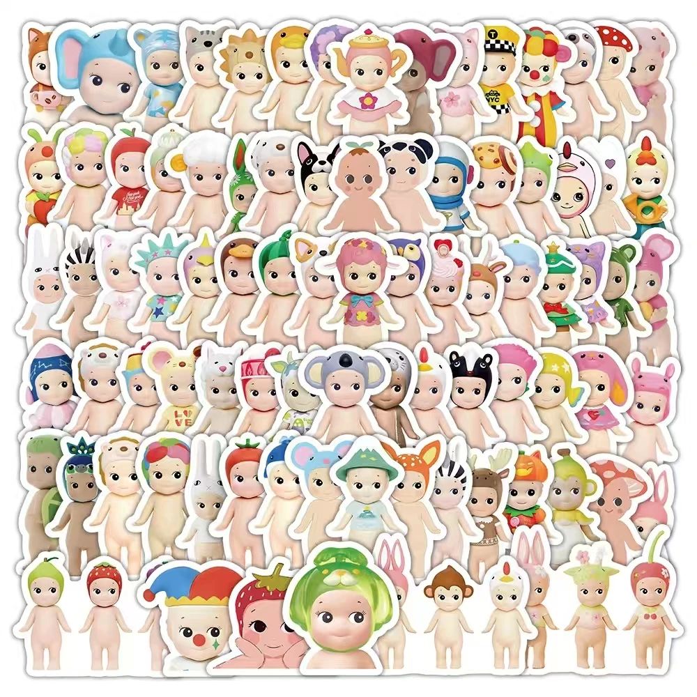 100pcs Sonny Angle Graffiti Children Stickers Cute Angel DIY