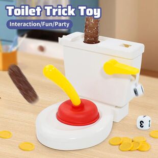 Funny Toilet Trick Toy party game decompression board games