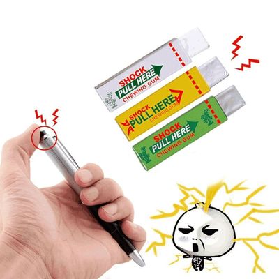 Electric Shock Joke Chewing Gum Pull Head Shocking Toy Gift