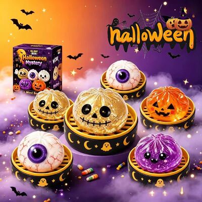 Halloween Ghost Squishy Toys Maltose Slow Rebound Sensory Fi