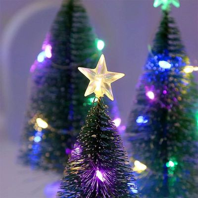 1PC Luminous Mini Christmas Trees Beautiful Small Artificial