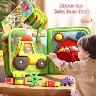 Felt Learning Board Baby Enlightenment Learning Teaching Aid