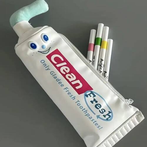 Squeeze the Fun,Toothpaste Tube Pencil Pouch for Creative Sm
