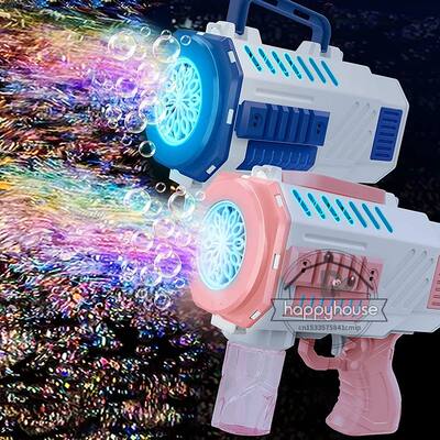 Astronaut Automa Bubble Machine for Kids Bubble Gun Rocket L