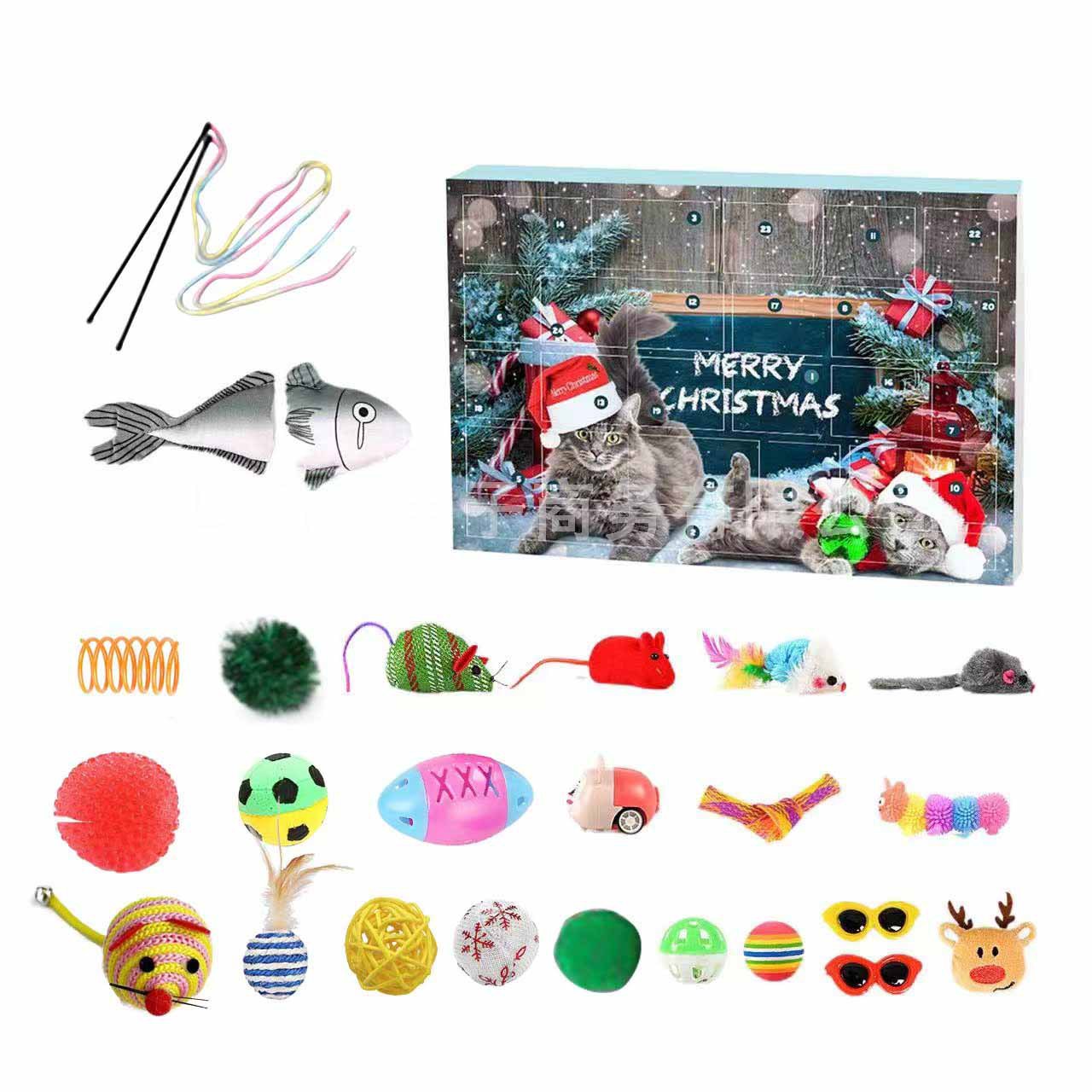 Cat Advent Calendar 2025 Christmas Countdown Cat Advent Cale