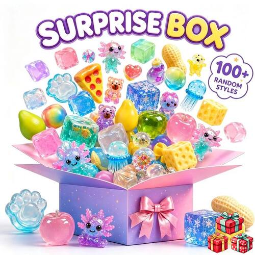 100+ style Novelty Mystery Gift Surprise Blind Box DrPepperr