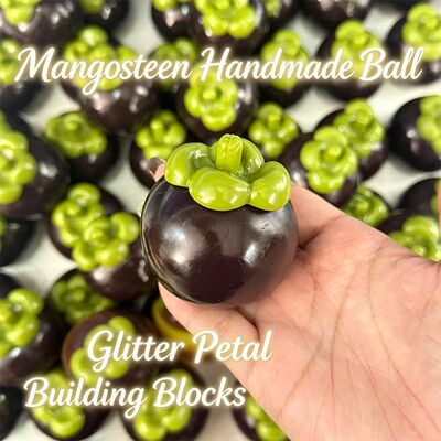 Mangosteen Crunchy Moldable Stress Ball Squeeze Toy Crispy S