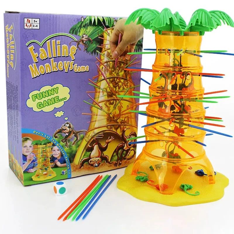Monkey Climbing Tree Game Toy Children Interesting Intellige