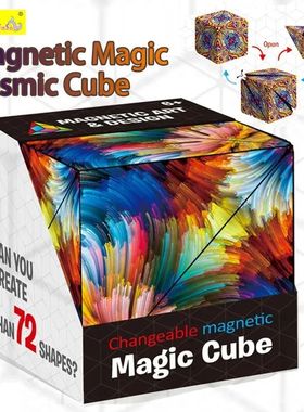 NEW Geometric Variable Magnetic Cube 3D Decompression Thinki