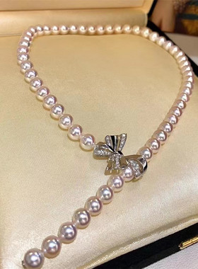 海贝珍珠可调节装饰项链