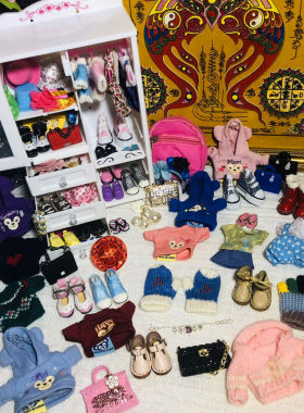 泰国手工佛牌用品衣服儿童男装女装冬装夏天清凉短款手套通用鞋子