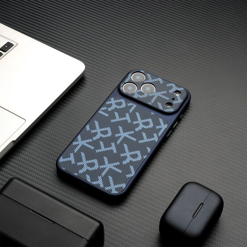 KR皮革字母适用iPhone17promax手机壳苹果16pro【秒变17-内置磁吸】超薄15pm全包14pro硬PC防摔13/12保护套