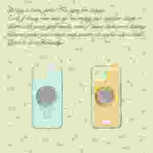 24 hatch x Papi Lav 合作款 碎花双层IMD手机壳适用于苹果14-17系列+磁吸镜面支架