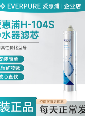 爱惠浦H104滤芯家用净水器H100厨房过滤器直饮机原装替换耗材