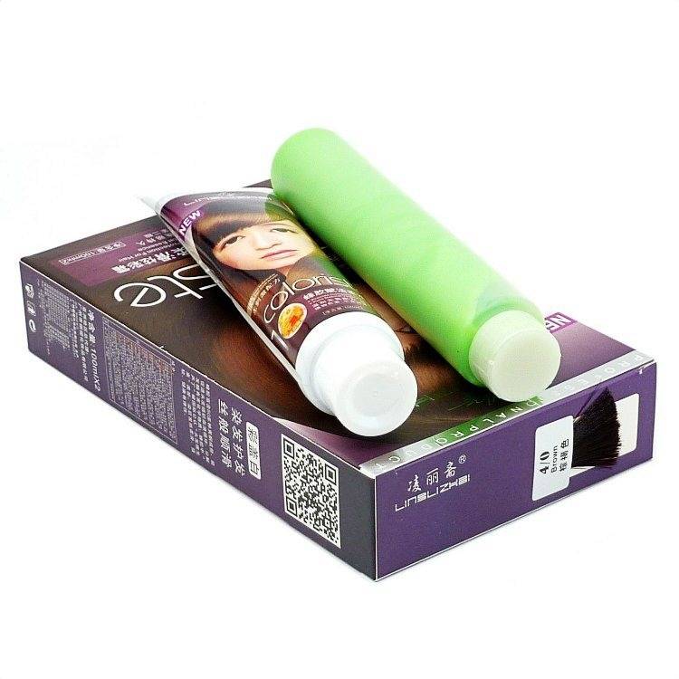 莱雅遐缇染发膏直销凌丽斋蜂胶赋活柔滑炫彩霜家庭用染膏100ML*2