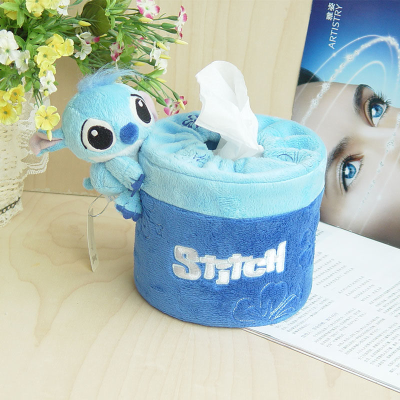 迪士尼正品星际宝贝Stitch史迪奇圆筒纸巾盒/卷纸筒汽车家用均可|ruв категории автомобиль/товаров/аксессуары/переоснащение, автомобильных принадлежностей/аксессуары, за рулем личной принадлежности, коробка ткани для транспортных средств/рукав - от Buy2taobao.com для оказания профессиональной услуги покупки агента Taobao