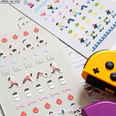 韩国高品质学生标记贴纸