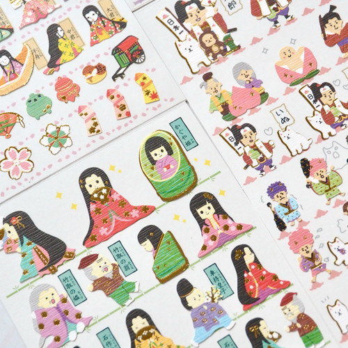 神话人物手帐装饰贴纸画