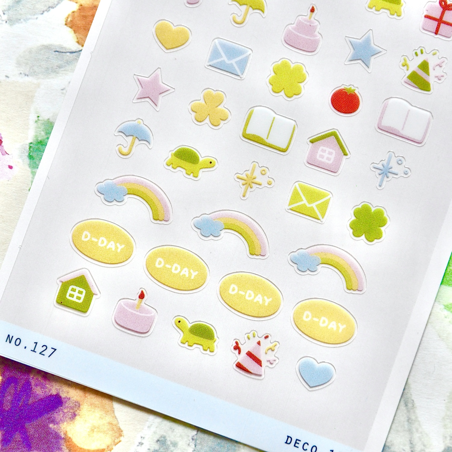 表情包emoji防水标记贴纸