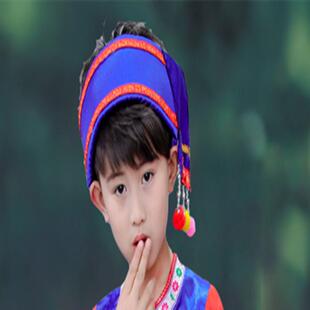 新款拉祜族帽子男儿童少数民族帽壮族帽演出表演侗族纳西道具帽子