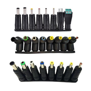 现货DC转换头8位套笔记本适配器接头5.5*2.1多功能电源转换头