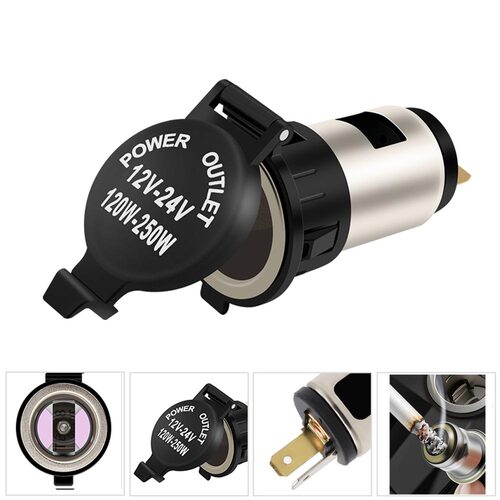 点烟器插座车充座12-24V