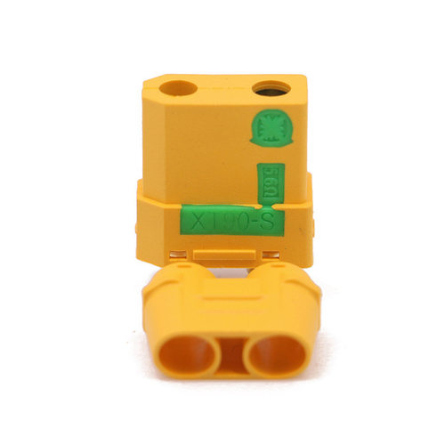 Amass艾迈斯XT90S防打火插头XT90-S防火花锂电池接头大电流接口