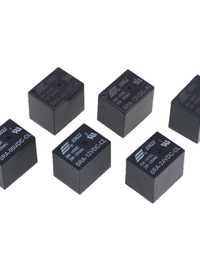 原装松乐继电器SRA- 05V 12V 24VDC-AL-CL T74 20A 原装 4脚 5脚