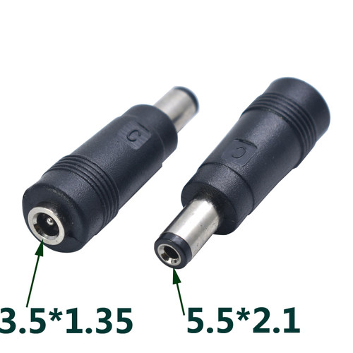 DC3.5*1.35mm母转5.5*2.1mm公