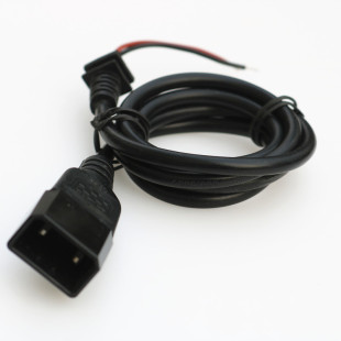 绿源新蕾电动车充电器转换线电源线充电桩转接头国标纯铜不发热