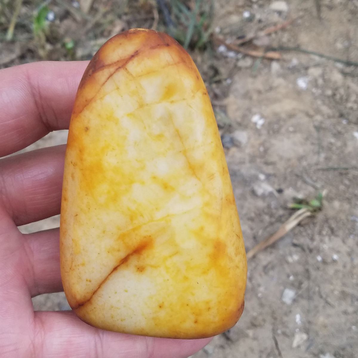 和田玉原石籽玉料玉石吊坠手把件