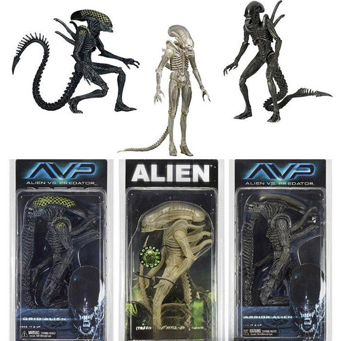 异形 NECA异形大战铁血战士 Alien 第7波AVP异形可动手办