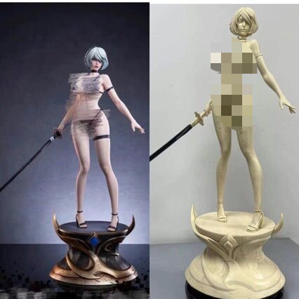 机械纪元二次元周边美少女尼尔摆