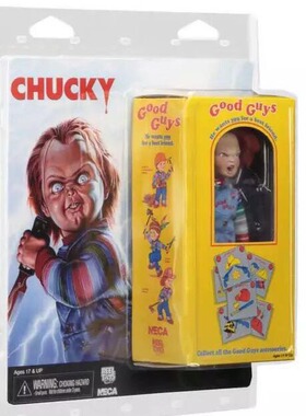 鬼娃恰奇 chucky 人偶 布衣植发可动手办