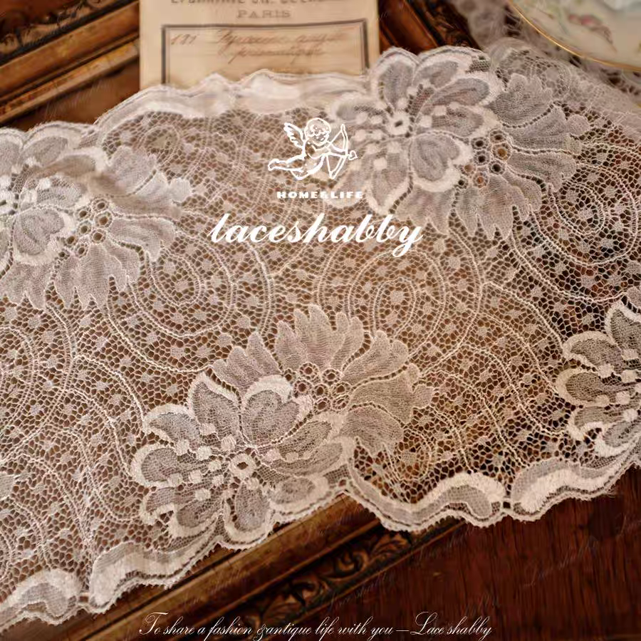 法国进口古法列维斯蕾丝leaves lace手工DIY高定法蕾丝花边-102