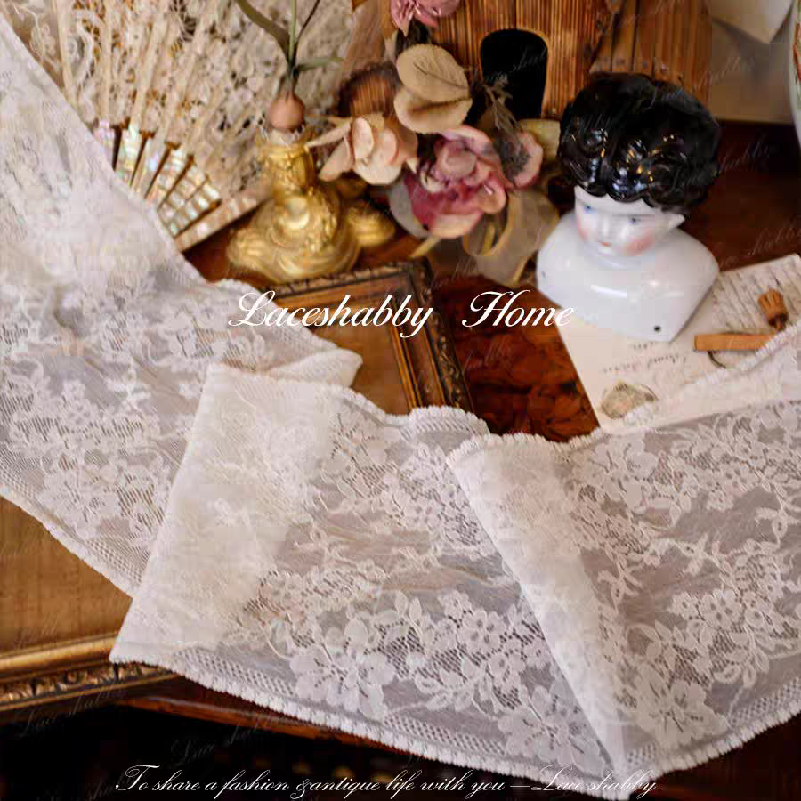 法国进口古法列维斯蕾丝leaves lace手工DIY高定法蕾丝花边-172